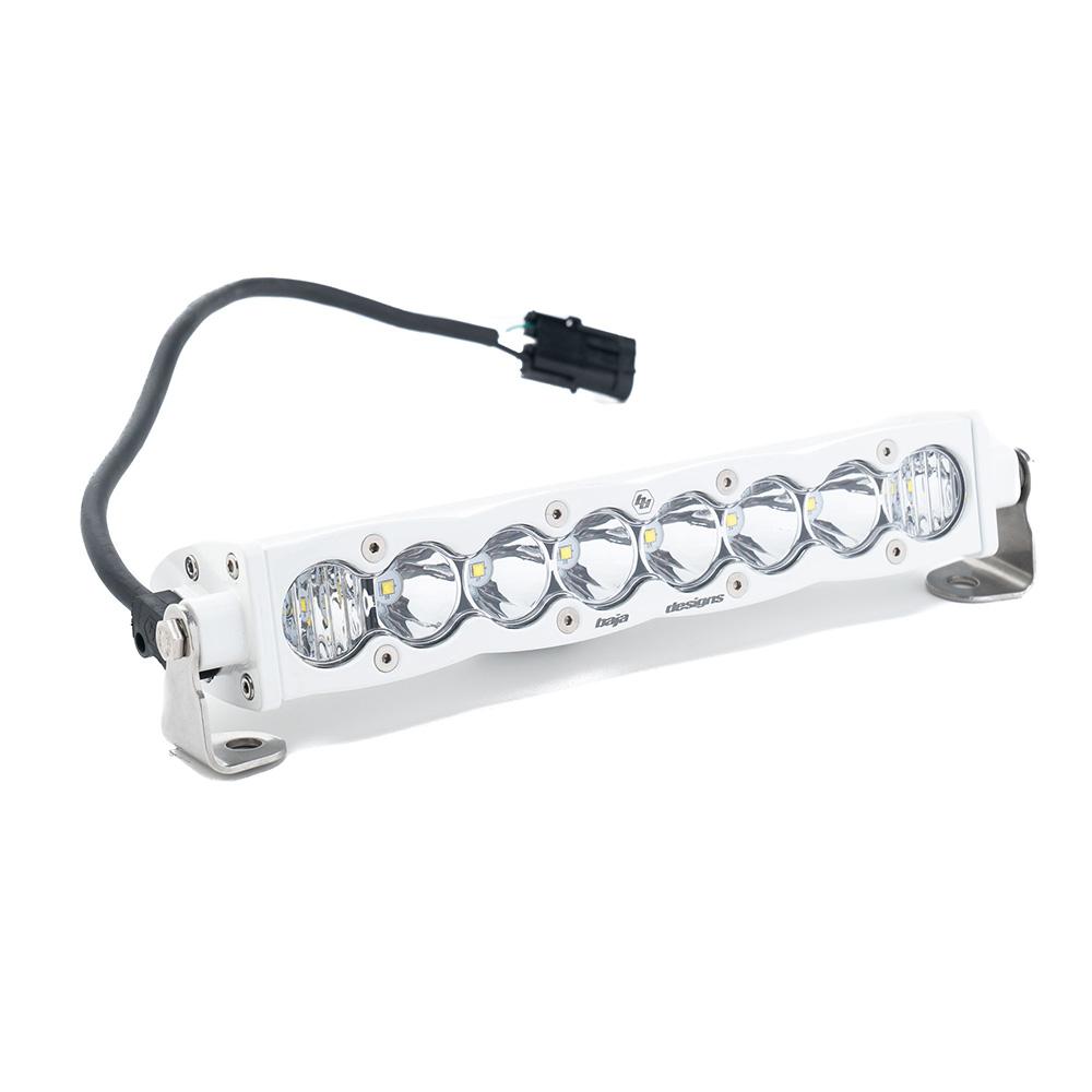 S8 White, Clear - Driving/Combo LED Light Bar