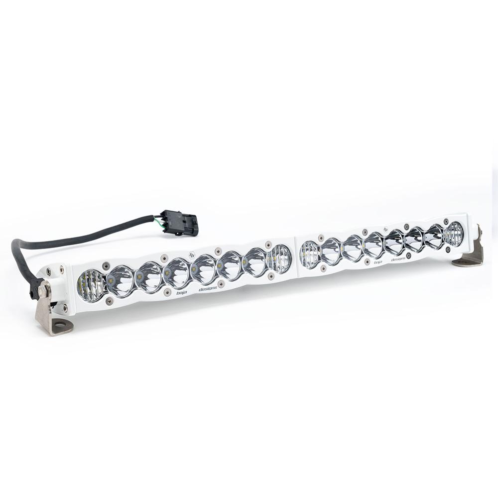 S8 White, Clear - Driving/Combo LED Light Bar