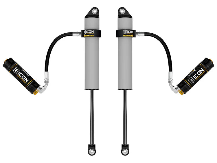ICON 2011-2026 GM 2500/3500 HD, 0-2" Lift, Rear, V.S. 3.0 Series Shock Absorbers, Remote Reservoir w/ CDCV, Pair