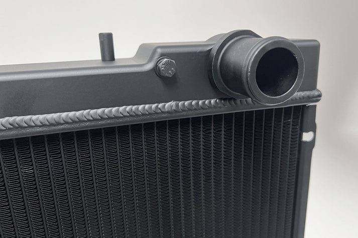 R32 Skyline GT-R/GTS Full Billet Aluminum High-Performance Radiator - Black