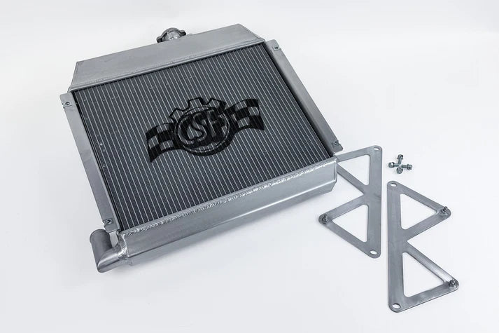 BMW 2002 / 1602 High-Performance All-Aluminum Radiator - Silver