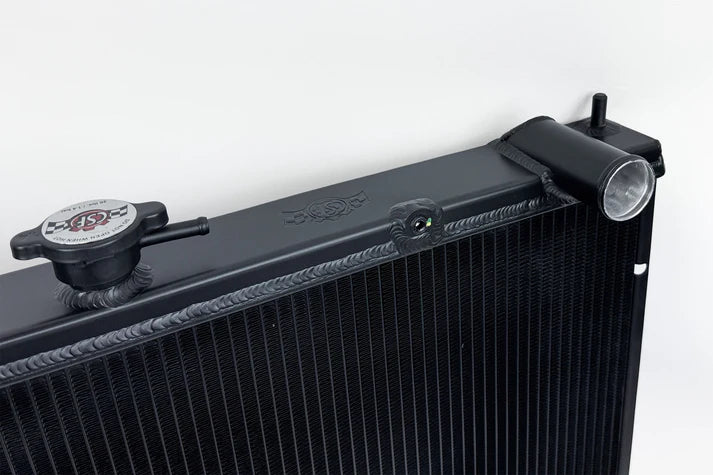 R34 Skyline GT-R/GTS High-Performance All-Aluminum Radiator - Black