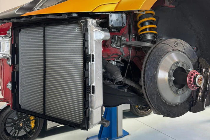 Porsche 992 911 High-Performance All-Aluminum Radiator (Left)