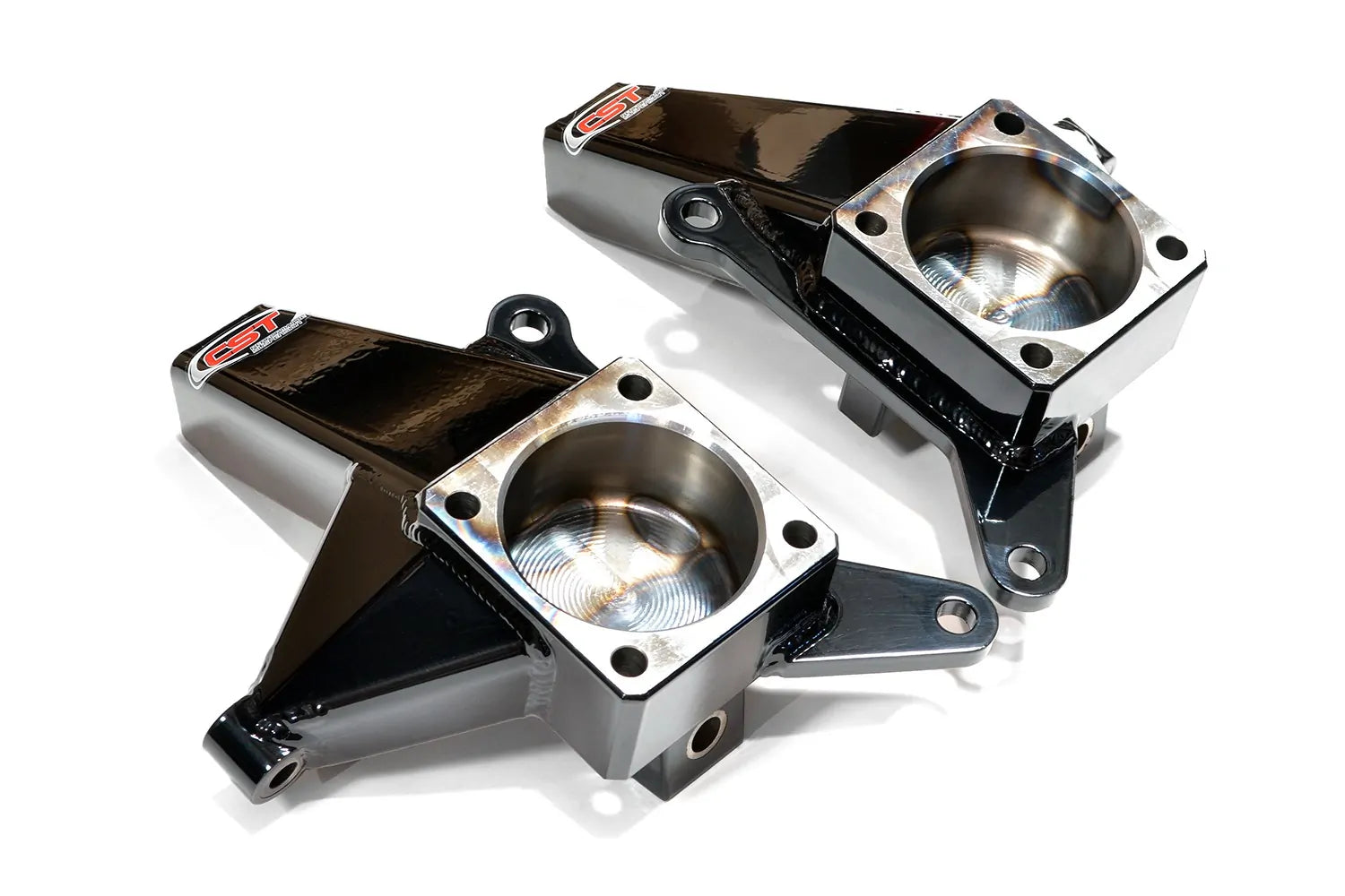 CST 01-10 HD 2500 / 3500 2wd* 4″ Fabricated Lift Spindles Front View