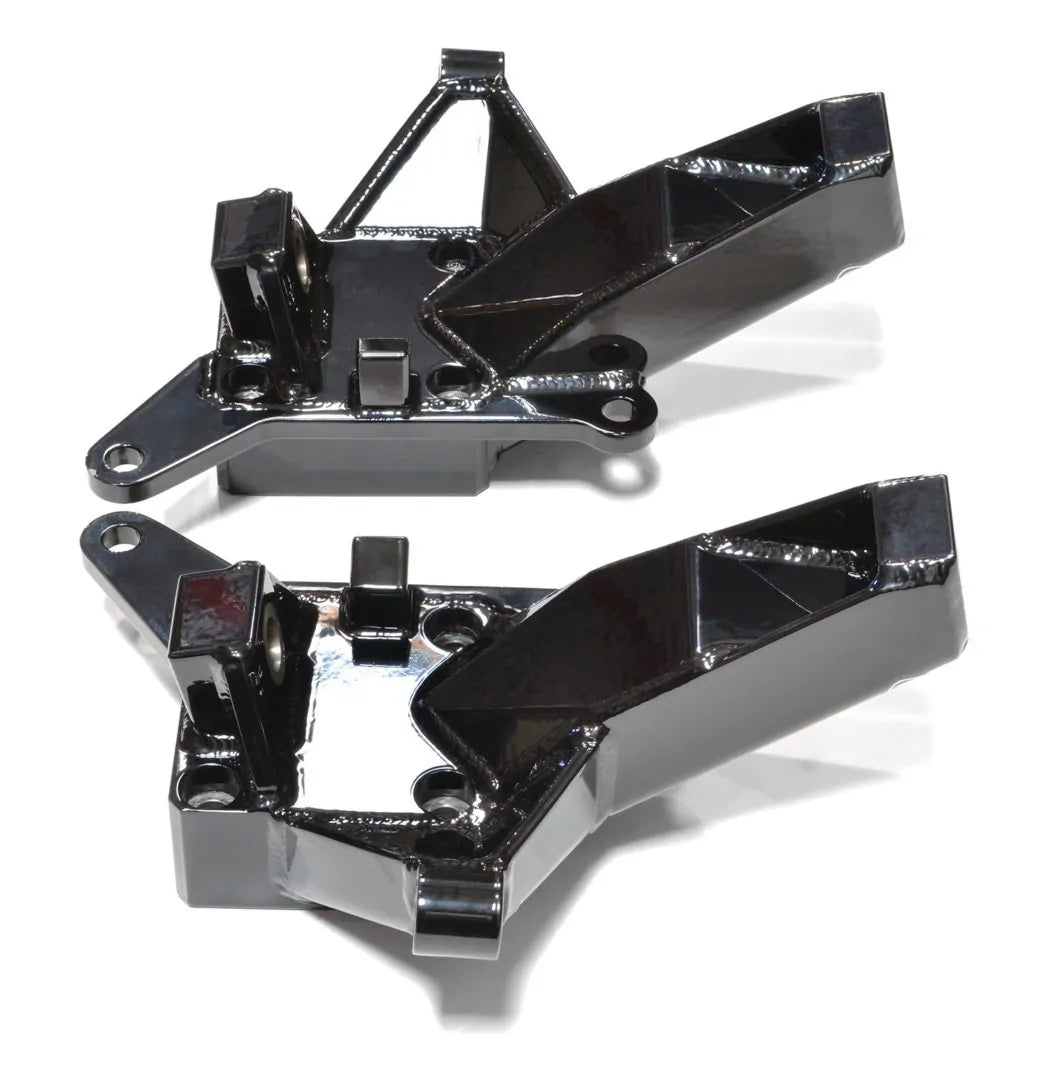 CST 01-10 HD 2500 / 3500 2wd* 4″ Fabricated Lift Spindles Front View