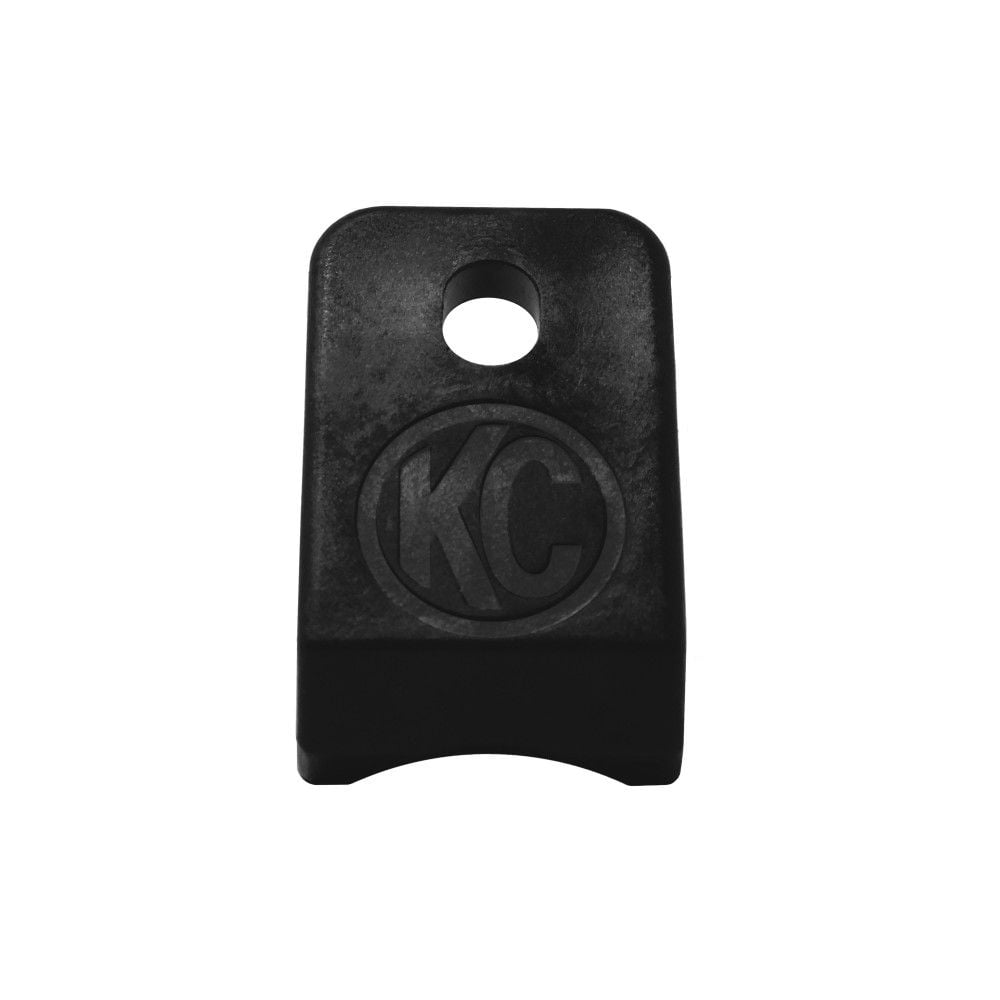 KC HiLites Bracket Set - Tube Clamp Light Mount - KC MTZ 40° - Rubber Sleeve - Pair - 1.5" - 2.0"