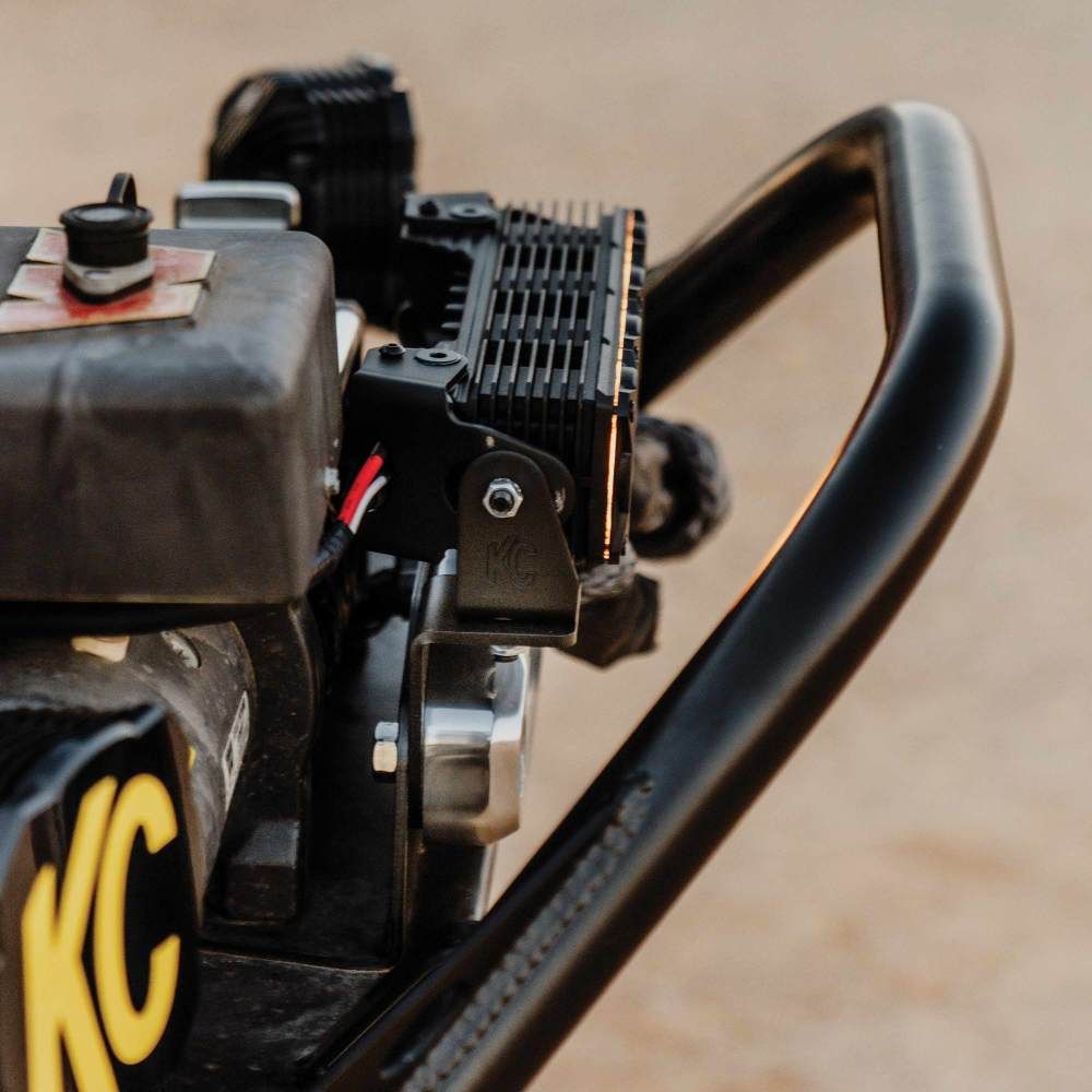 KC HiLites Winch Fairlead Light Mount Front View