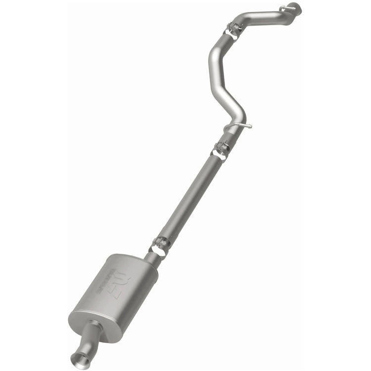 MagnaFlow 2018-2025 Jeep Wrangler Rock Crawler Series Cat-Back Performance Exhaust System Front View