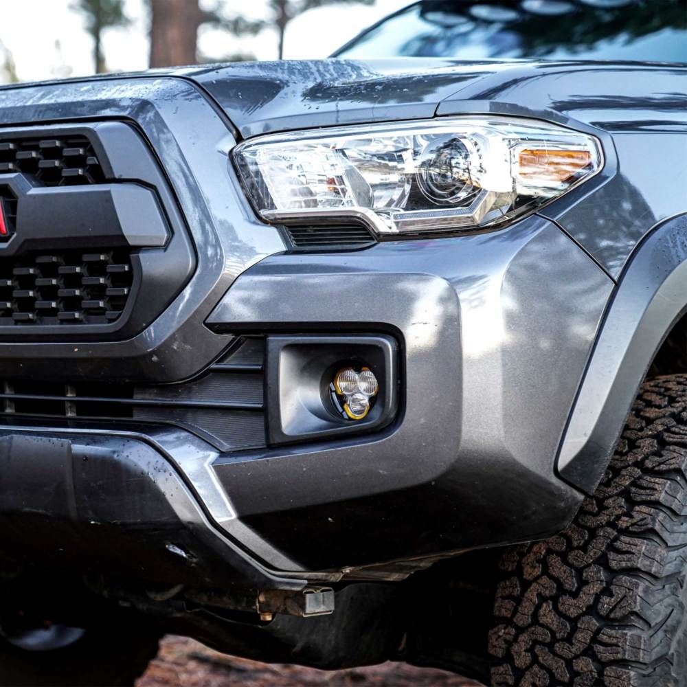 KC HiLites Bracket Set - Fog Pocket Kit for FLEX ERA 3 | Brackets and Bezels - For Toyota Vehicles (pr)