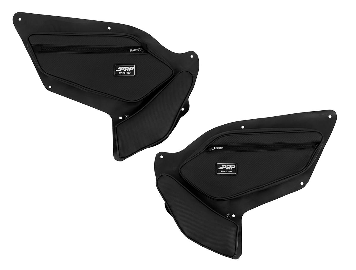 PRP Front Door Bags with Knee Pad for Polaris RZR PRO XP, PRO R, Turbo R (Pair)