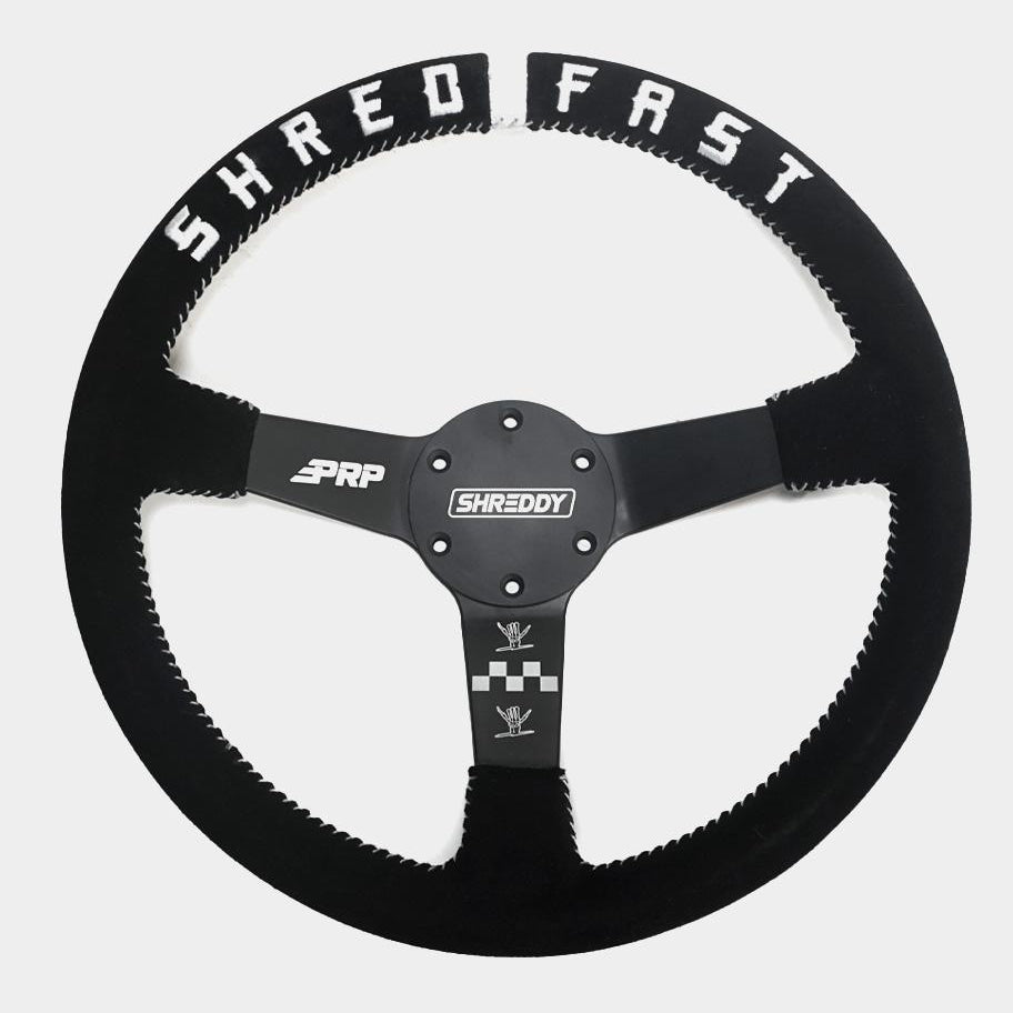 PRP X Shreddy Shred Fast Steering Wheel, Deep Dish Front View