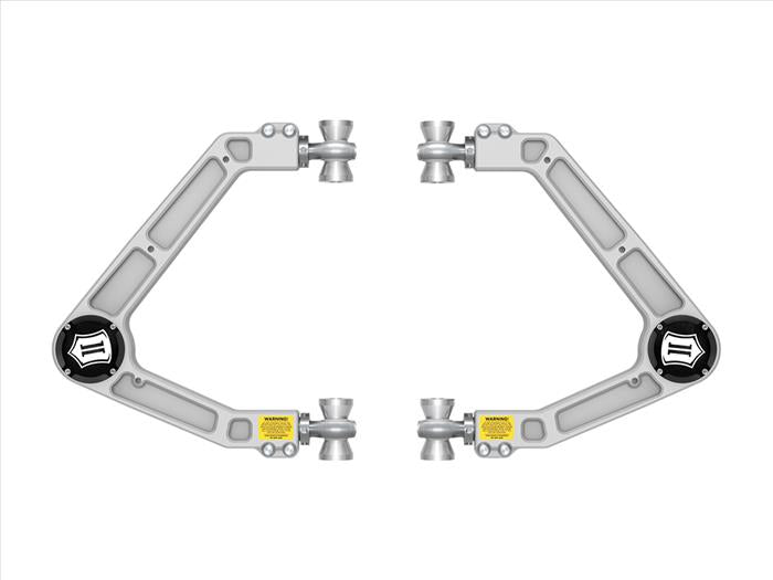 ICON 2023 GMC Canyon/Chevrolet Colorado Trail Boss & ZR2, Billet Upper Control Arms, w/ Delta Joint PRO