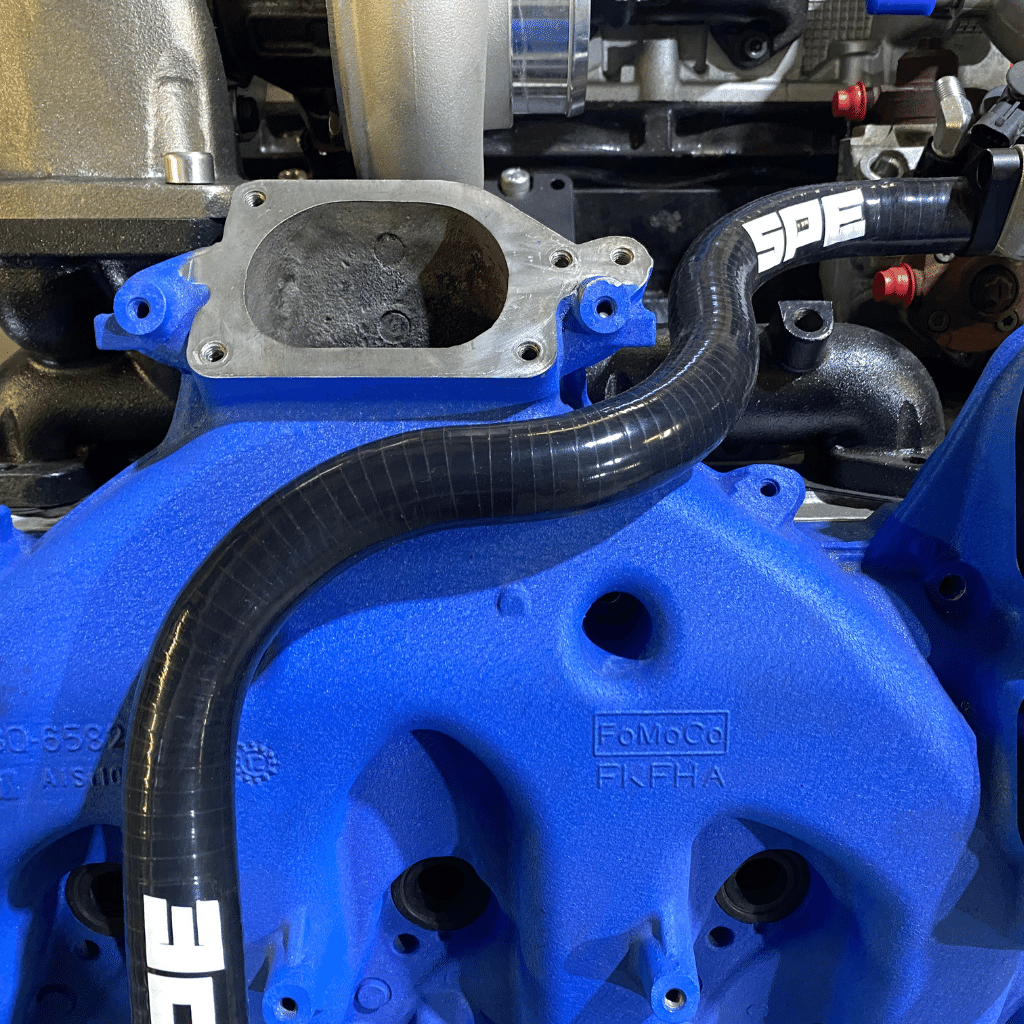 SPE Motorsport 2011-2024 6.7L Powerstroke Coolant Hose Reroute Kit