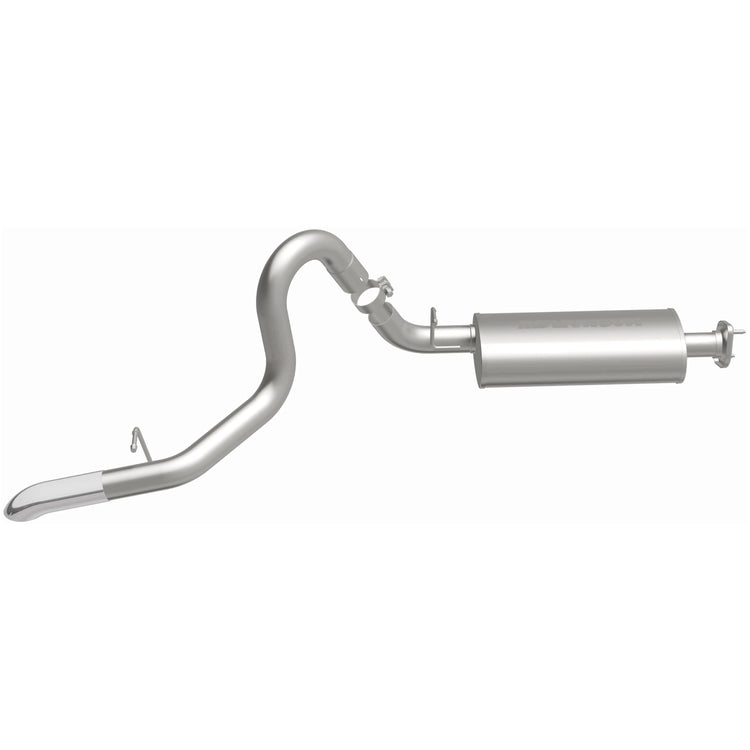 MagnaFlow 2000-2006 Jeep Wrangler Street Series Cat-Back Performance Exhaust System Front View