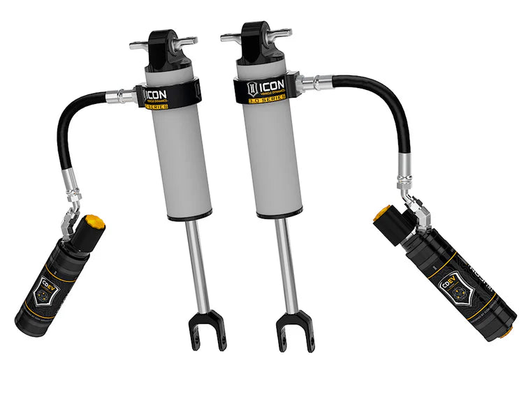 ICON 2020-2026 Chevrolet Silverado/GMC Sierra 2500/3500 HD, 0-3.5” Lift, Front, V.S. 3.0 Shock Absorbers, Remote Reservoir w/ CDEV, Pair