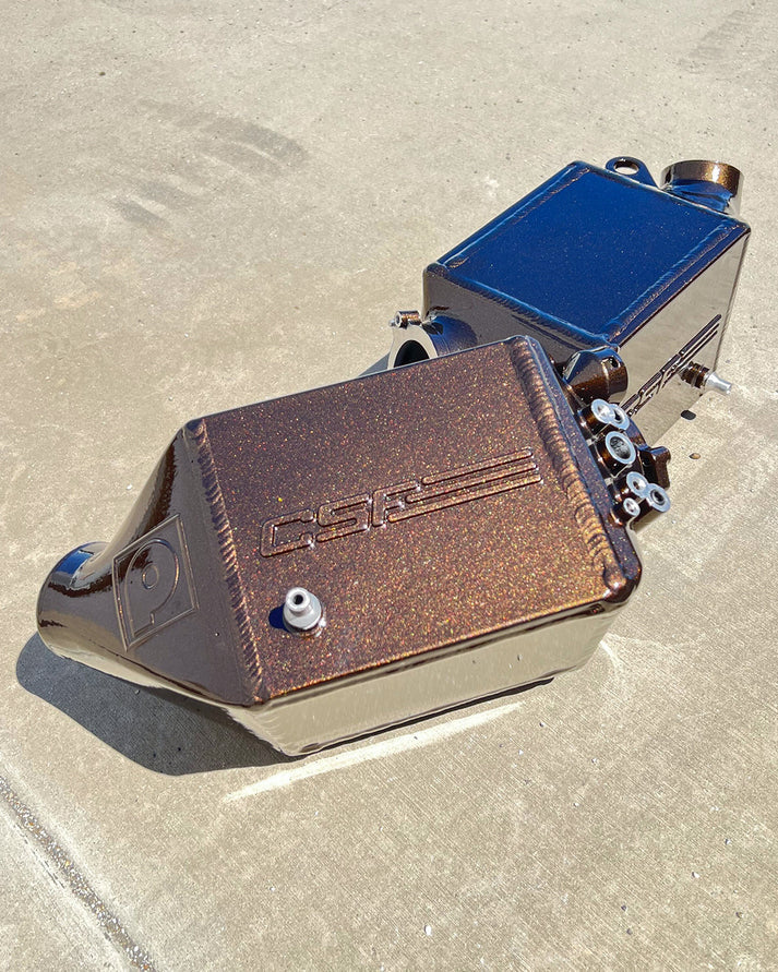 BMW F1X M5 & M6 Twin Charge-Air-Cooler Set - Raw Finish