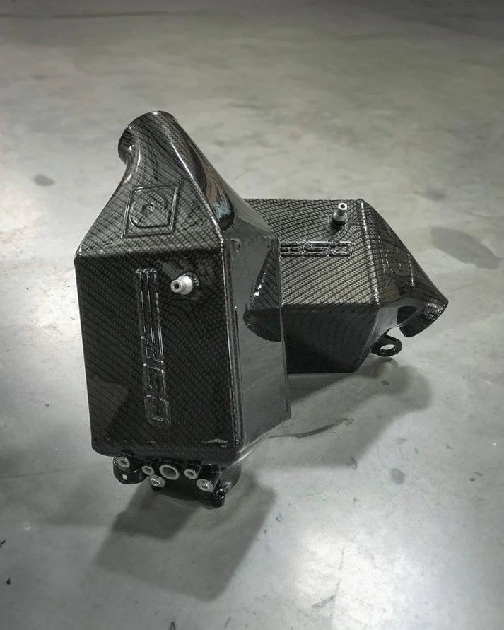 BMW F1X M5 & M6 Twin Charge-Air-Cooler Set - Raw Finish