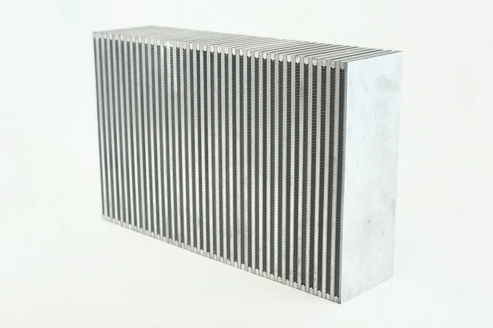 HP Bar & Plate Intercooler Core 22Lx14Hx5.5W - Vertical Flow / R35 GT-R Fitment Front View