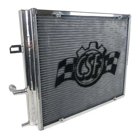 BMW F3X/F2X B58/B48 Triple-Pass Heat Exchanger w/ Rock Guard Front View
