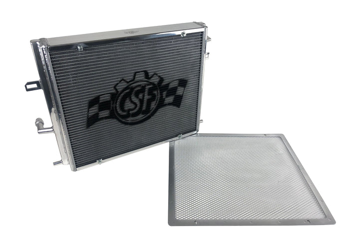 BMW F3X/F2X B58/B48 Triple-Pass Heat Exchanger w/ Rock Guard - Silver