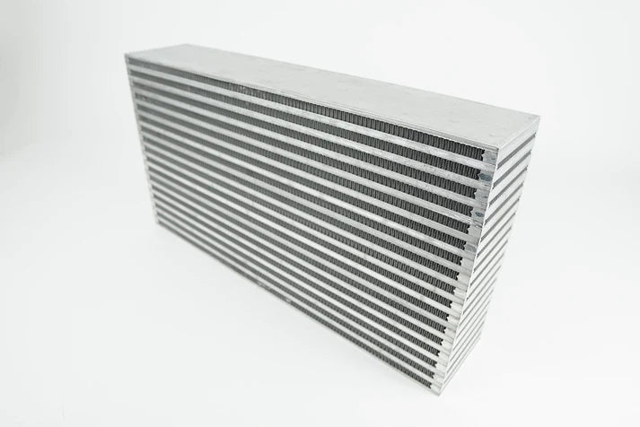 High-Performance Bar & Plate Intercooler Core 22x12x4.5 Front View