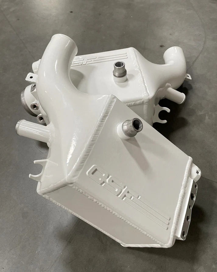 BMW X5M / X6M / XM High-Performance Charge-Air-Coolers Front View White