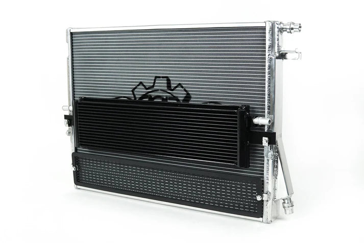 A90 Supra / BMW G-Series Transmission Cooler Front View