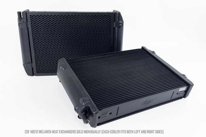 McLaren 720S / 750S / GT / GTS / 650S / 570 Turbocharger Heat Exchanger Front View