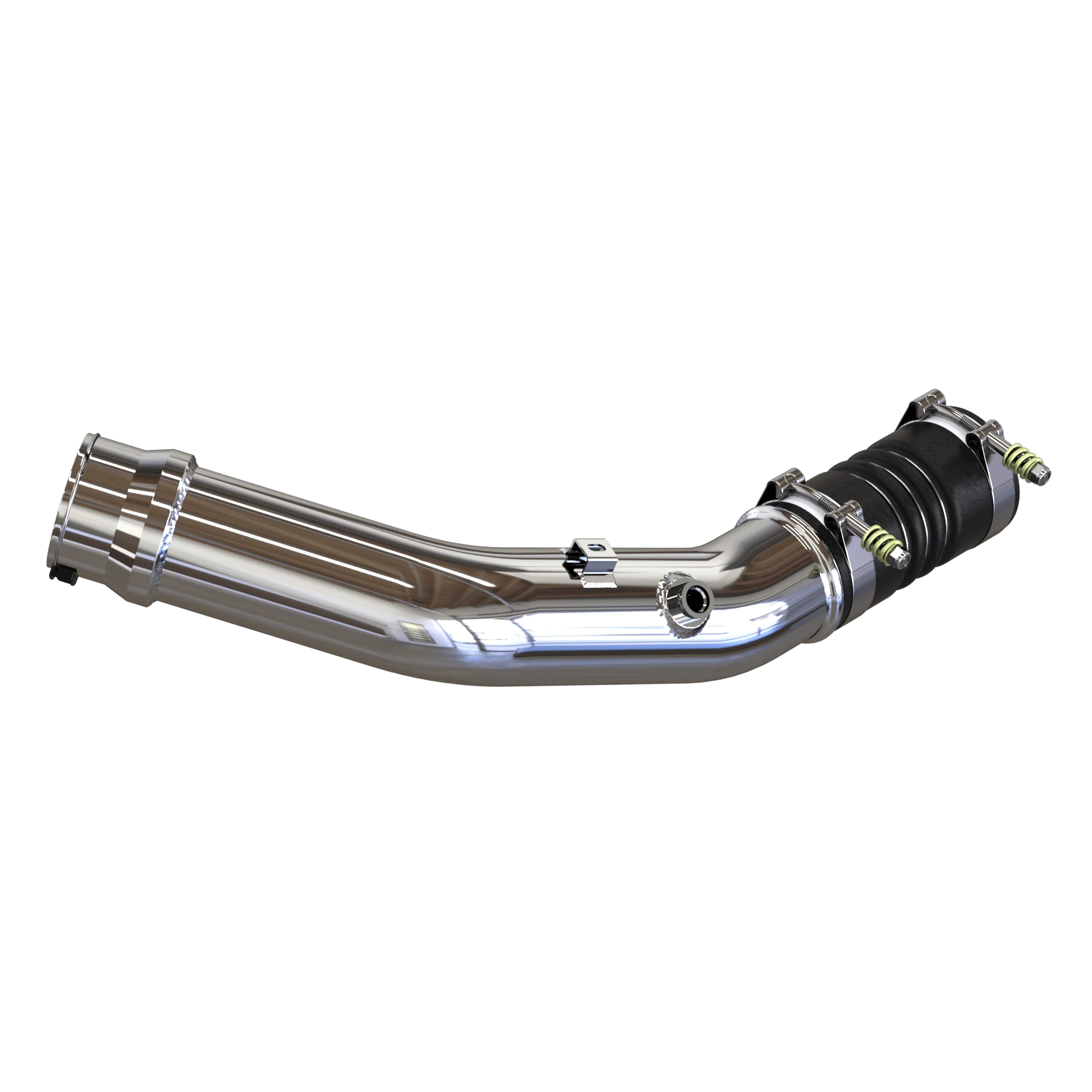 Hot Side Intercooler Pipe for 2023-2026 Ford Powerstroke 6.7L High Output Front View