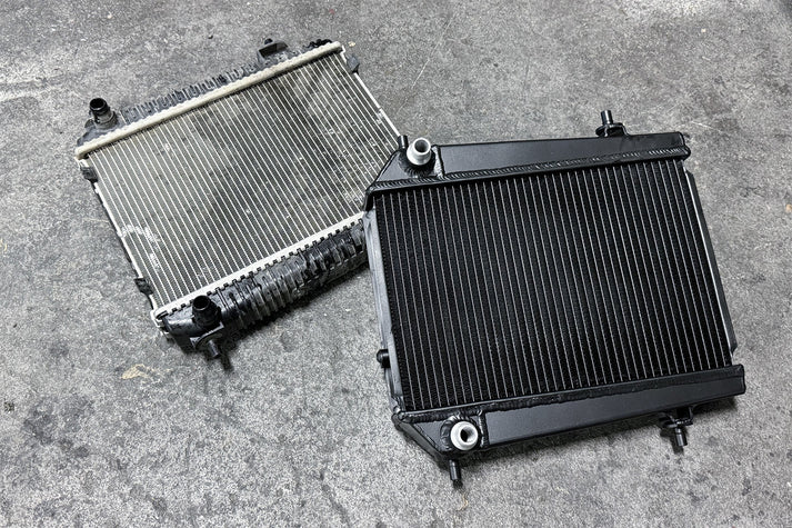 BMW G8X M3/M4/M2 High-Performance Auxiliary Radiator Front View