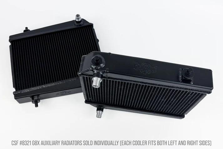 BMW G8X M3/M4/M2 High-Performance Auxiliary Radiator Front View