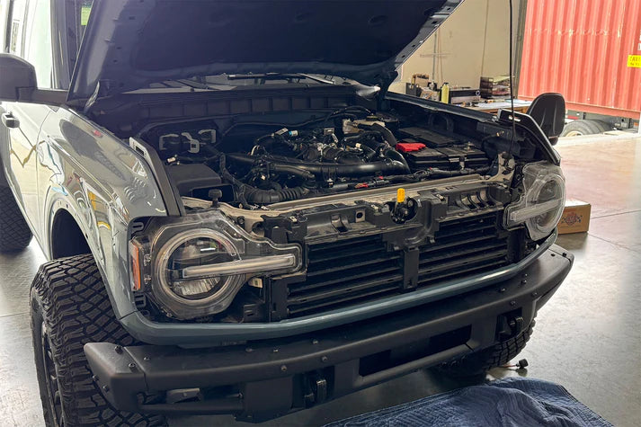 Ford Bronco 2.7L External Transmission Oil Cooler Kit