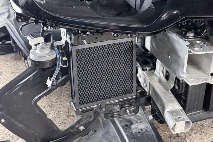 High-Performance Auxiliary Radiator Front View