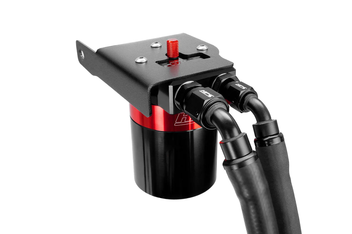 HPS Performance Aluminum Oil Catch Can Kit - Toyota