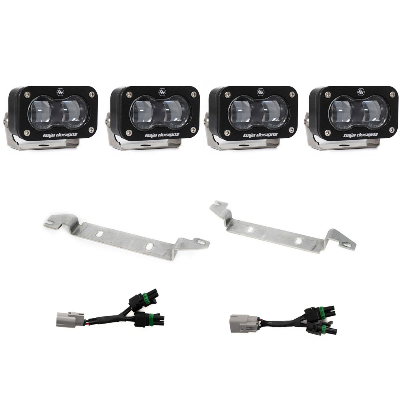 S2 SAE OEM Fog Light Replacement Kit - 2025-On Toyota 4Runner NOTE: TRD Pro/Trailhunter Front View
