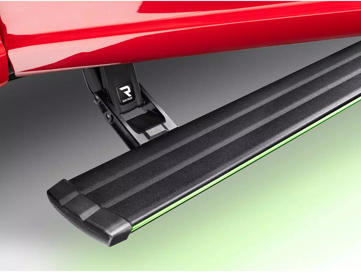 AMP Research 22-24 Toyota Tundra CrewMax PowerStep Vision Side View