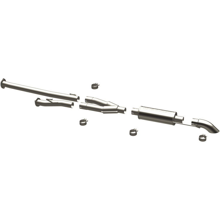 Magnaflow Cat Back Stainless Exhaust System 2014-2021 Toyota Tundra 4.6L/5.7L (side exit) Black Tip