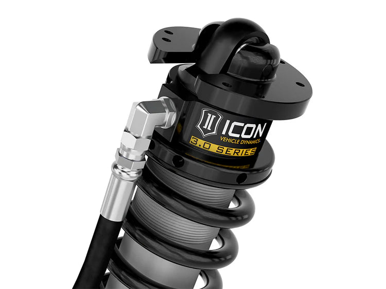 ICON 2005-2026 Ford F-250/F-350 Super Duty 4WD, 2.5-3” Lift, V.S. 3.0 Series Coilover Conversion Kit, Remote Reservoir w/ CDCV, w/ Caster Cams