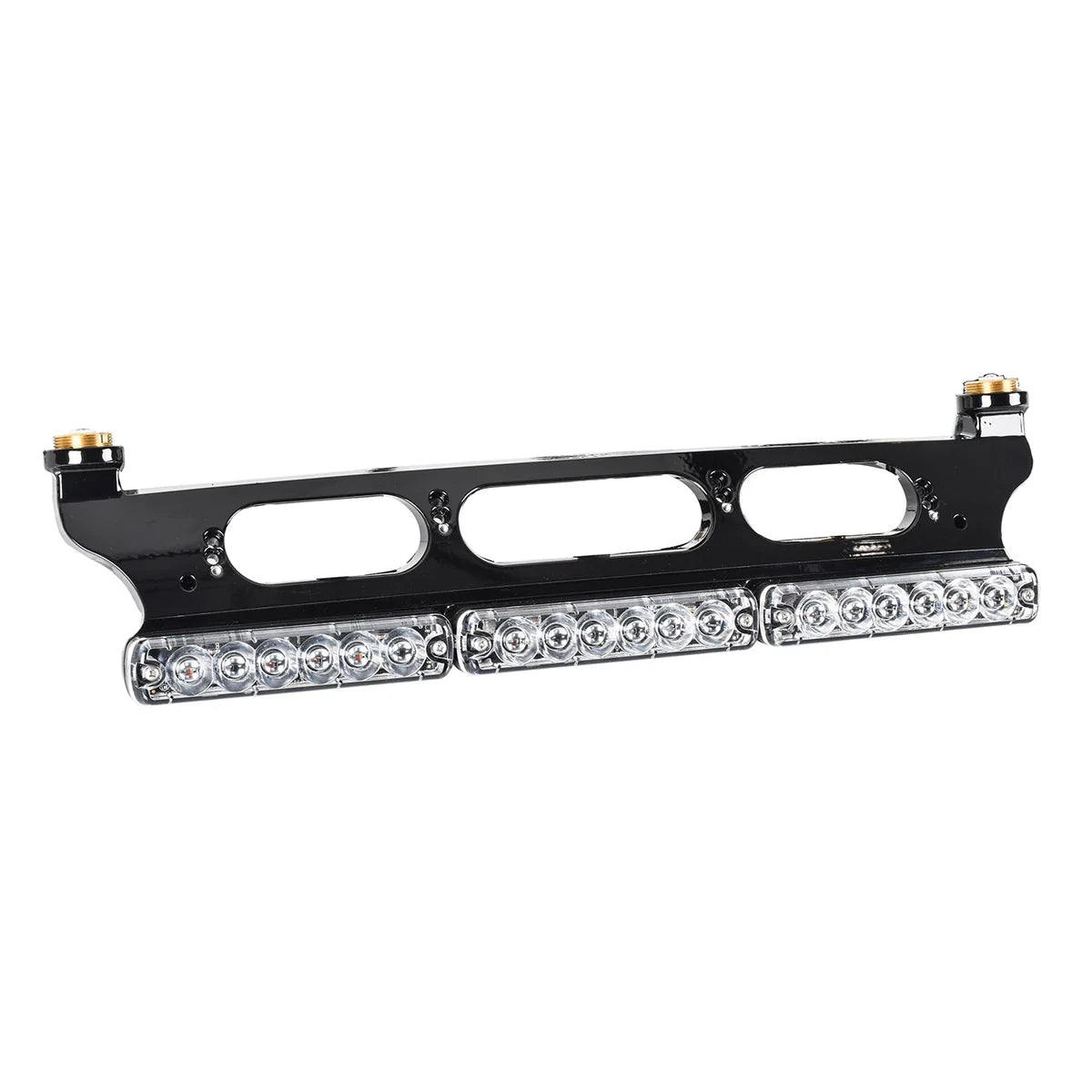 Third Brake Light DUAL Antenna Mount - 2017-2024 Ford Raptor - With Tomar LED Lights Display
