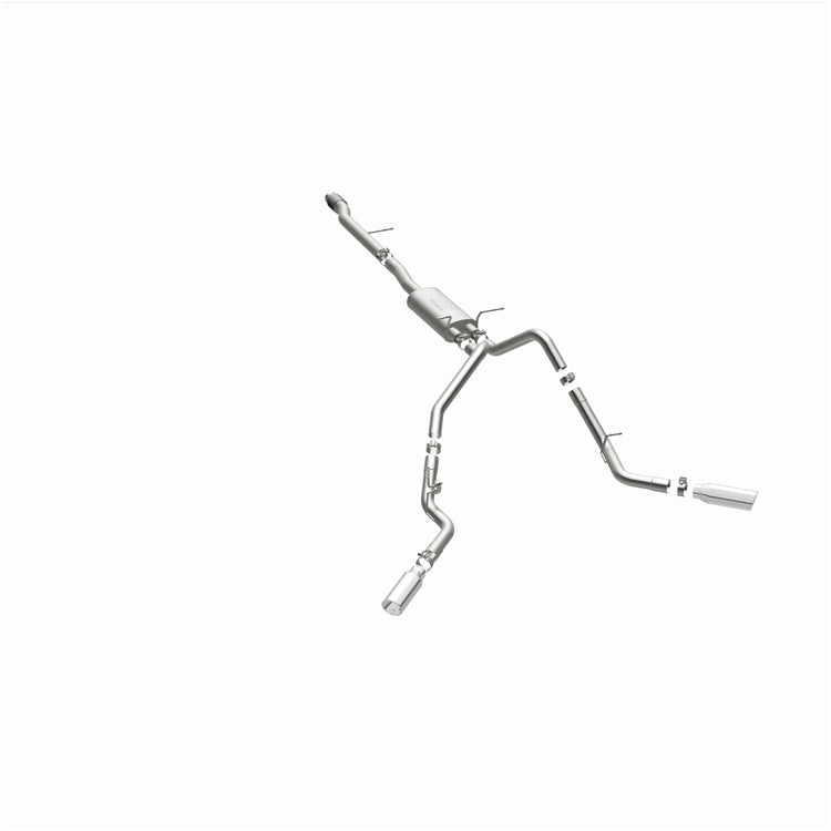 MagnaFlow Street Series Cat-Back Performance Exhaust System 15269 Front View