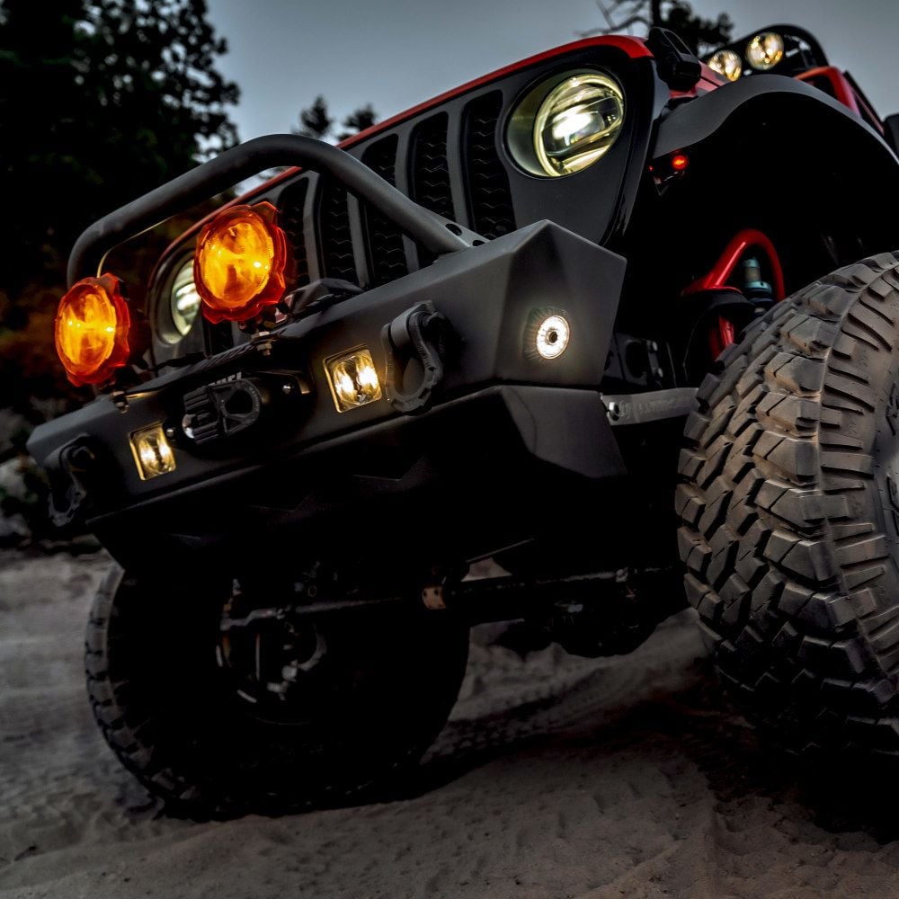 KC HiLites Cyclone V2 LED 6-Light - Rock Light Kit