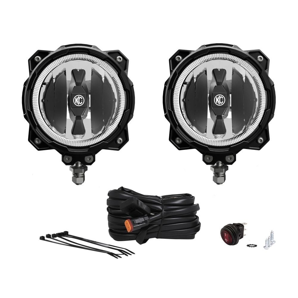 KC HiLites Gravity® Pro6 LED Single Pair Pack System