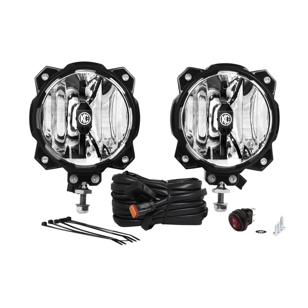 KC HiLites Gravity® Pro6 LED Single Pair Pack System