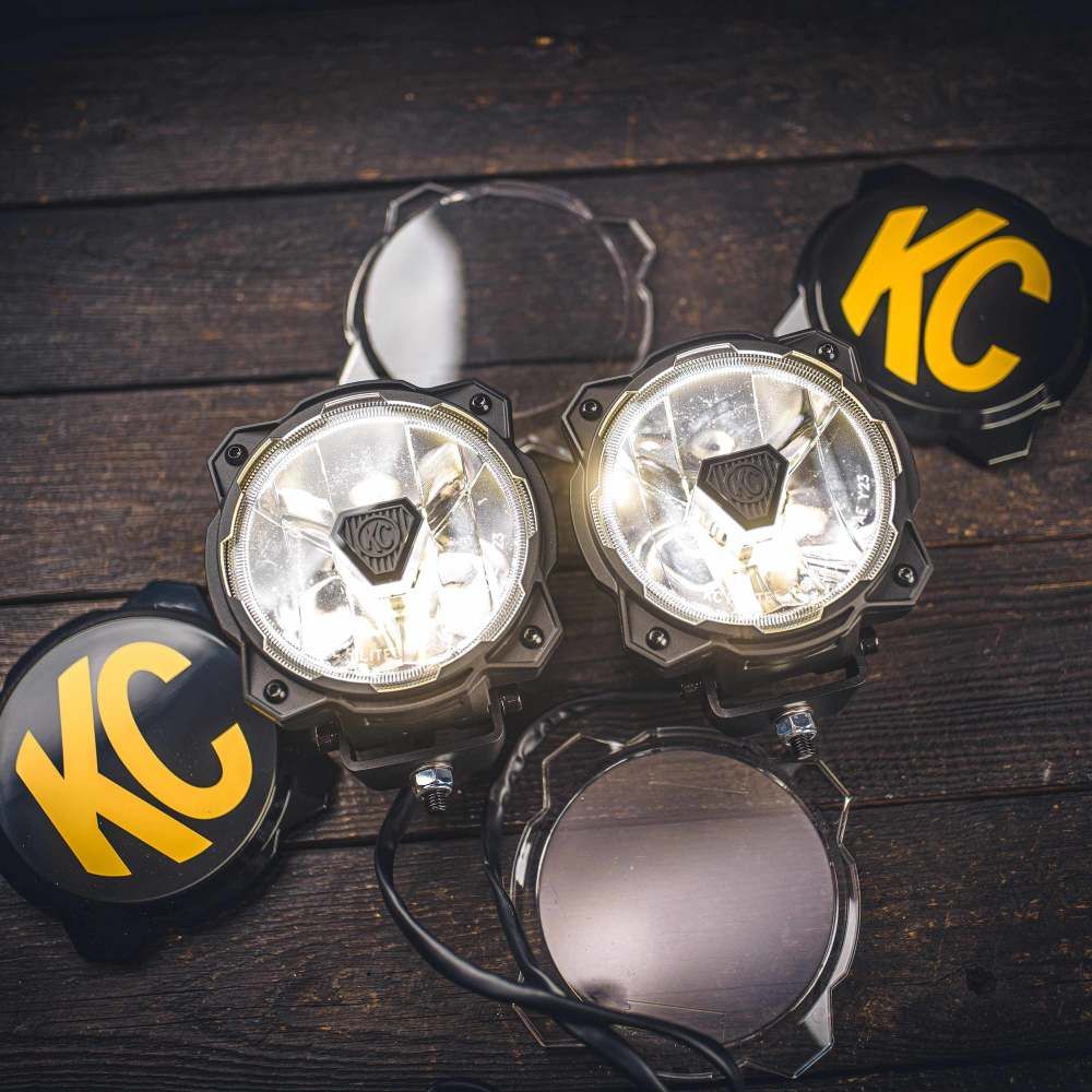 KC HiLites Gravity Titan LED Lights - 2-Light System