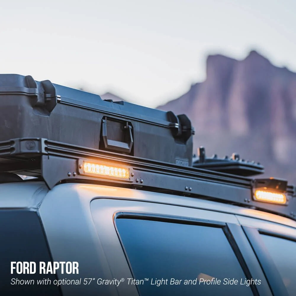 15-25 F-150/17-25 Raptor/17-25 Super Duty - Platform One™ Roof Rack Side View
