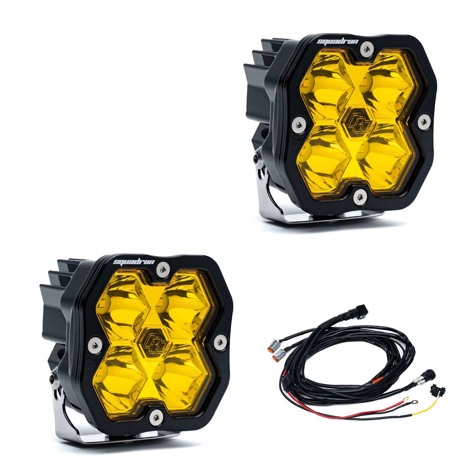 Squadron 2.0 Pro Black LED Auxiliary Light Pod Pair - Universal