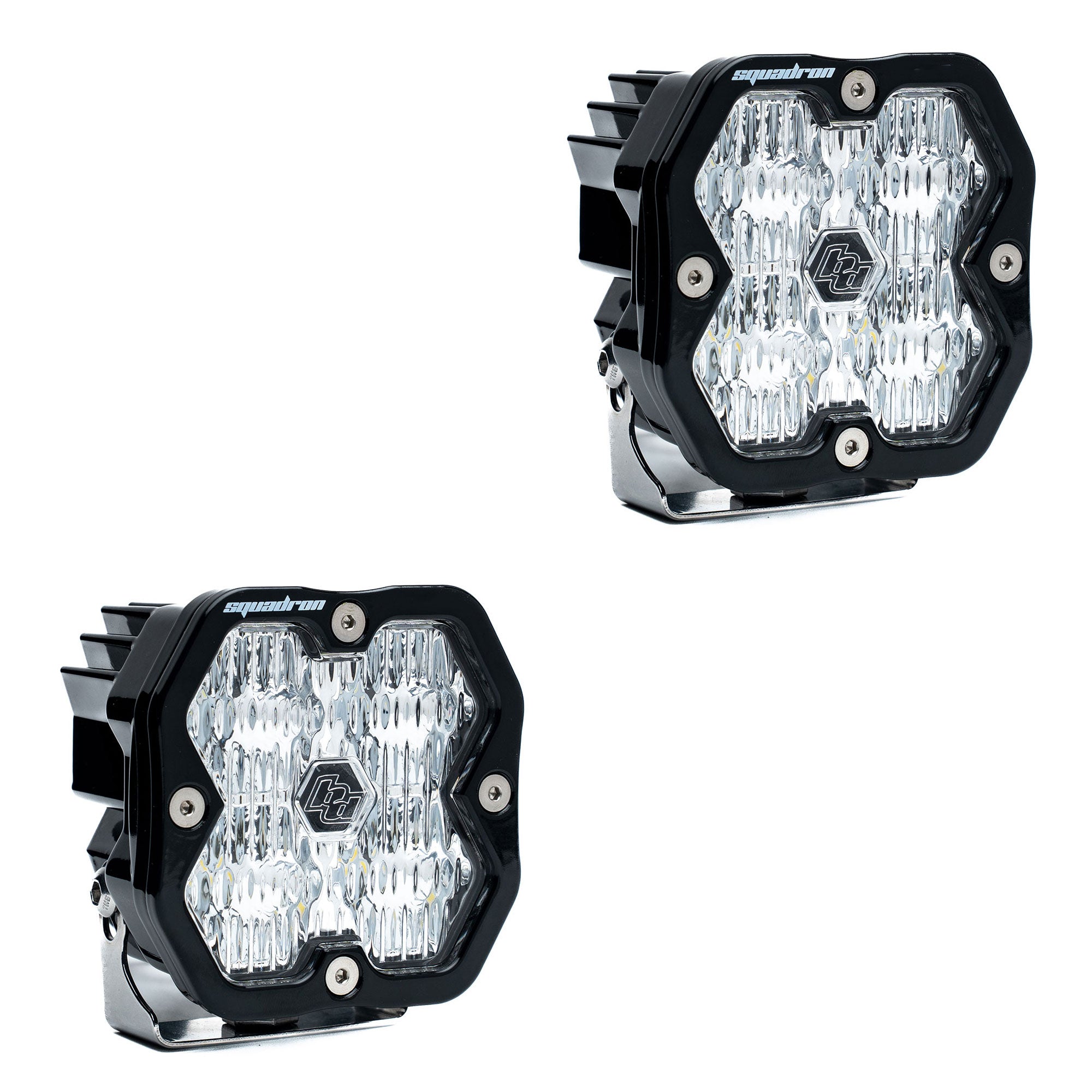 Squadron 2.0 Pro Black LED Auxiliary Light Pod Pair - Universal