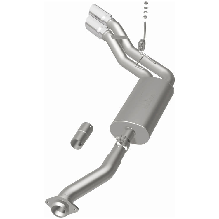 MagnaFlow 2011-2014 Ford F-150 Street Series Cat-Back Performance Exhaust System Front View