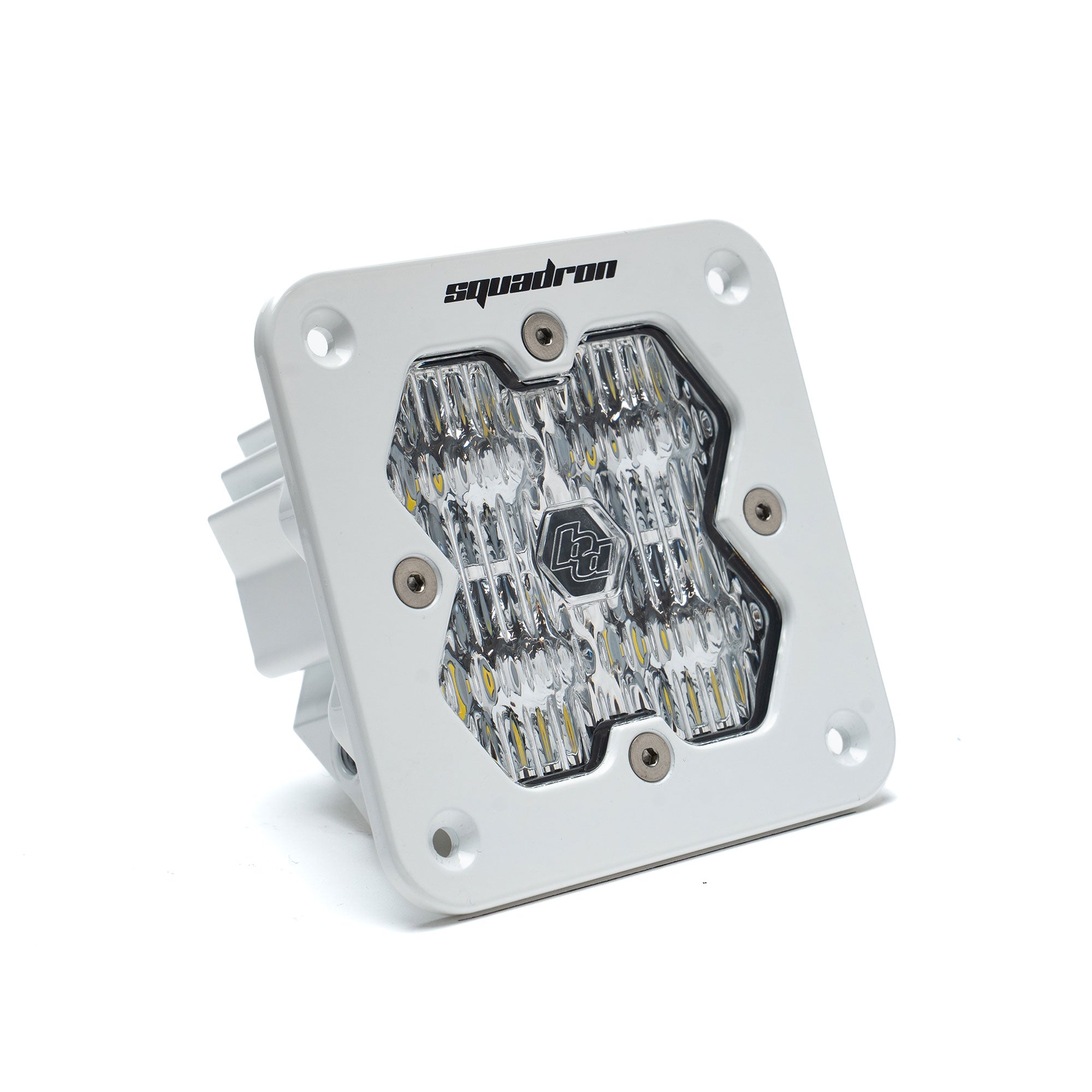 Squadron 2.0 Pro White Flush Mount LED Auxiliary Light Pod - Universal