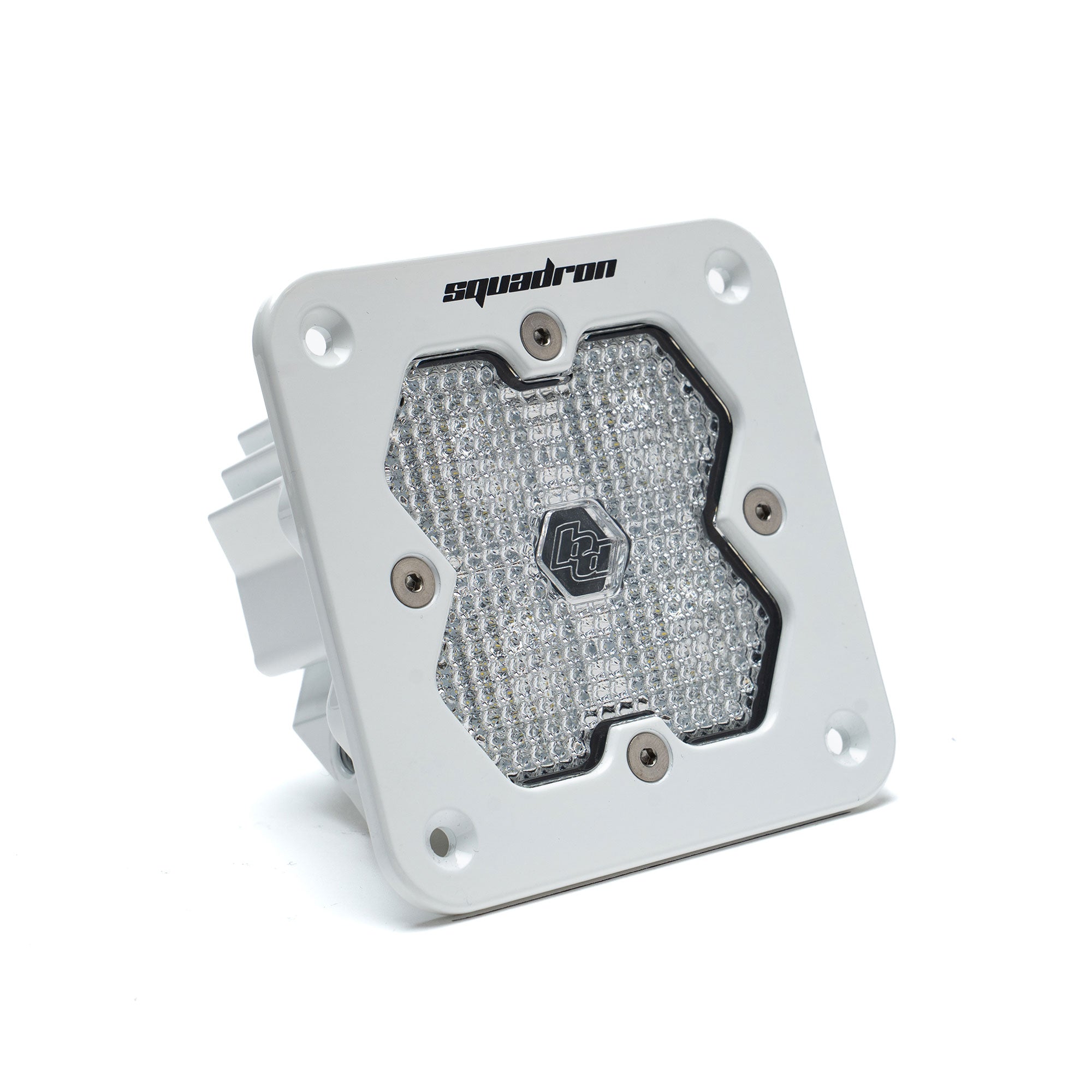 Squadron 2.0 Pro White Flush Mount LED Auxiliary Light Pod - Universal
